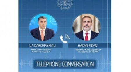 Gürcüstanın və Türkiyənin xarici işlər nazirləri regiondakı vəziyyəti müzakirə ediblər