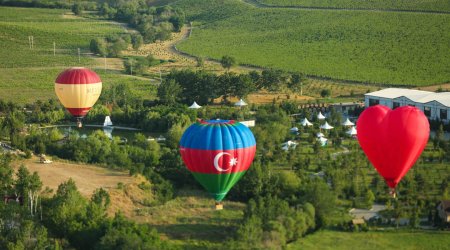 Azərbaycanda ilk Hava Şarları Festivalı keçirildi - Fotolar