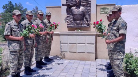 Azərbaycanın Milli Qəhrəmanı Mübariz İbrahimovun xatirəsi yad edildi