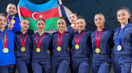 Azerbaijani gymnasts claim three gold medals in Egypt