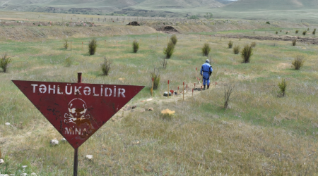 Another 30 mines found in liberated territories of Azerbaijan