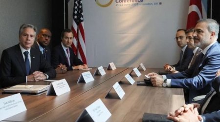 Hakan Fidan Blinkenlə Azərbaycan və Ermənistan münasibətlərini müzakirə edib - YENİLƏNİB