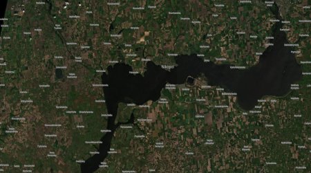 Ukraynanın Nova Kaxovka SES-nin peyk təsvirləri yayılıb