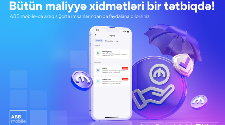 ABB mobile tətbiqində sığorta xidməti!