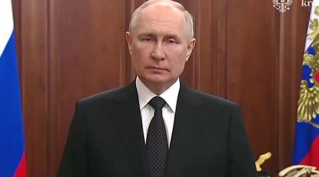 Putin xalqa müraciət etdi