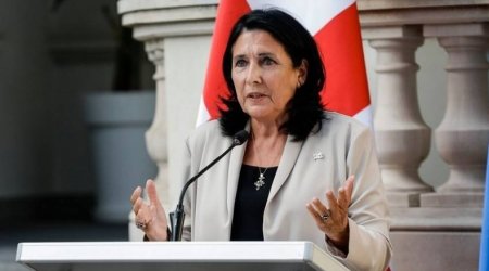 Gürcüstan Prezidenti Seçki Məcəlləsinə dəyişikliklərə veto qoyub