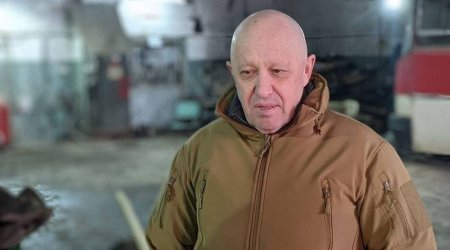 Priqojinin təyyarəsi Belarusda eniş edib