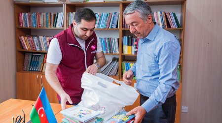 Qırmızı Ürəklər Fondundan “Kitab Gəzər” layihəsinə dəstək