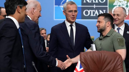 Ukrayna NATO-ya yalnız müharibə bitdikdən sonra qoşula bilər - Zelenski