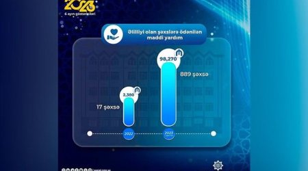 Naxçıvanda bu il əlilliyi olan şəxslərə ödənilən maddi yardımın həcmi açıqlanıb