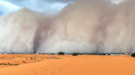 İranda qum fırtanasında 470 nəfər xəsarət alıb