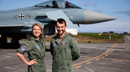 Almaniya son 10 ildə ilk dəfə İslandiyada hərbi təlimlərə təyyarələr göndərir