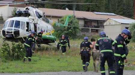 Gürcüstanda təbii fəlakət nəticəsində ölənlərin sayı artıb