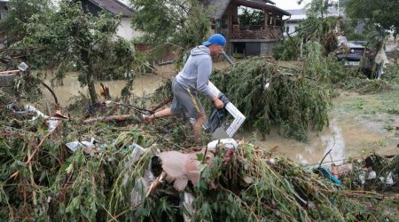 Sloveniyaya təbii fəlakətin vurduğu ziyan yarım milyard avronu ötəcək