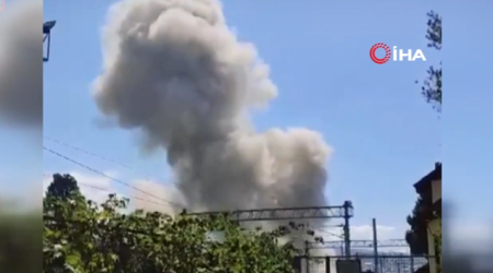 Türkiyədə limanda güclü partlayış - Yaralılar var