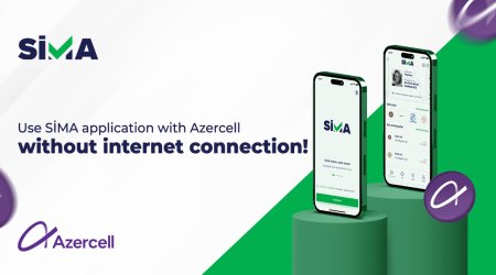 Azercell subscribers can use SİMA even without internet