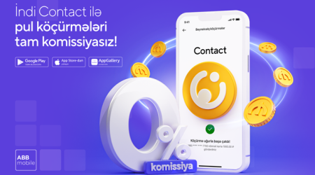 Быстрые денежные переводы по платежной системе CONTACT на ABB mobile
