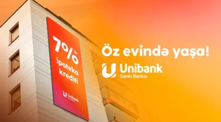 Unibank indiyədək 106 milyon manatdan çox ipoteka krediti verib