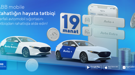 ABB mobile ilə cəmi 19 AZN ödəməklə  könüllü avtomobil sığortası!