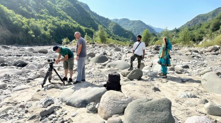 “Sarı gəlinin sorağında” tammetrajlı sənədli filmin çəkilişləri sona çatıb- FOTOLAR