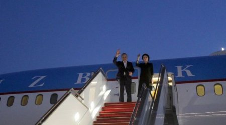 Özbəkistan Prezidenti Şavkat Mirziyoyevin Azərbaycana səfəri başa çatıb