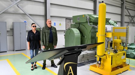 Prezident xanımı ilə Kəlbəcərdə açılışlarda iştirak etdi - Yenilənib