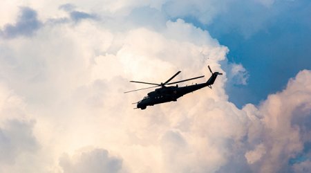 Polşa hərbi helikopteri Belarus sərhədini pozdu