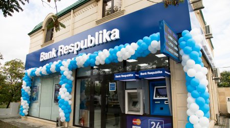 Bank Respublika müasir konseptli Şabran filialını istifadəyə verdi!