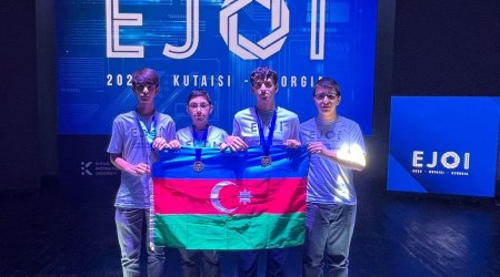 Azerbaijani teenagers have achieved success at the European Olympiad in Informatics!