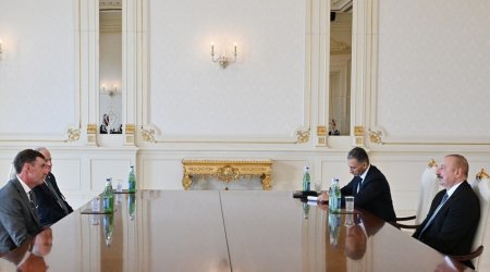 Ильхам Алиев принял президента Международной астронавтической федерации