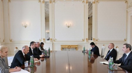Алиев обсудил с Орличем вопросы сотрудничества Баку и Белграда