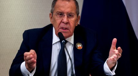 Lavrov sülhməramlıları nümunə göstərib ABŞ və Avropa İttifaqını tənqid edib