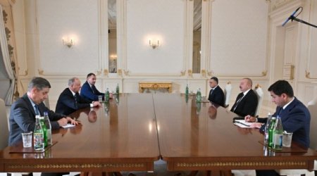 Ильхам Алиев принял Патрушева