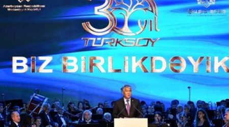 Bakıda TÜRKSOY-un 30 illiyinə həsr olunmuş qala konsert keçirilib