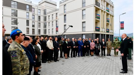 Ilham Aliyev: No matter how much power the state has, it is the soldiers and officers who achieve Victory