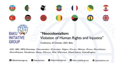 Baku to host international conference on French colonial policy tomorrow