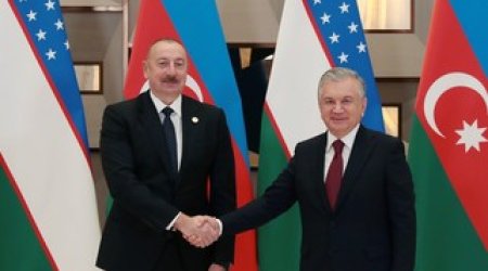 В Ташкенте состоялась встреча Ильхама Алиева с президентом Узбекистана