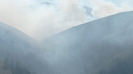 Fire breaks out on Azerbaijan-Armenia border