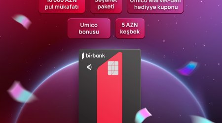 Birbank-ın “10 001 hədiyyə” lotereyasının 1-ci tirajı yekunlaşdı