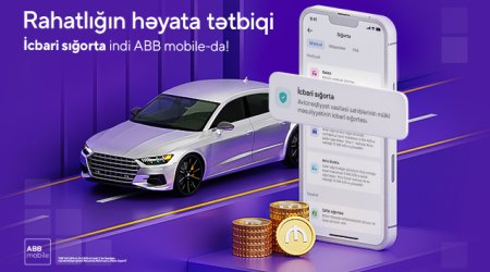 Avtomobillərin icbari sığortası ABB mobile-da