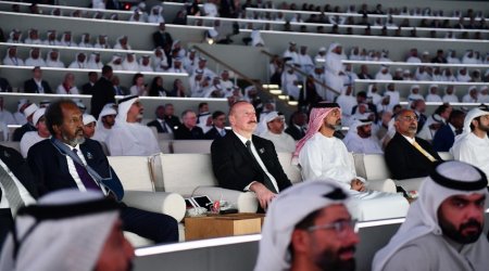 Президент Ильхам Алиев принял участие в мероприятии по случаю Национального дня ОАЭ в Дубае