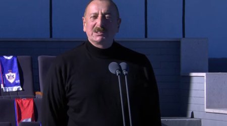 Ağdamda “İmarət” stadionunun yenidən inşasına başlanılacaq- Prezident