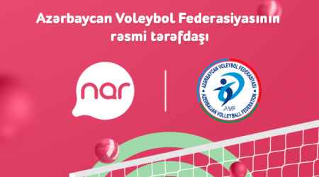 Nar is the official partner of Azerbaijan Volleyball Federation