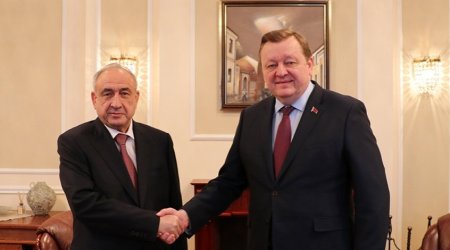 Состоялась встреча министра иностранных дел Беларуси с новоназначенным послом Азербайджана