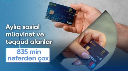 Sosial müavinət və təqaüd alanların sayı açıqlanıb