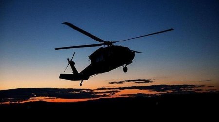 Türkiyədə polis helikopteri qəzaya uğrayıb,ölənlər  var