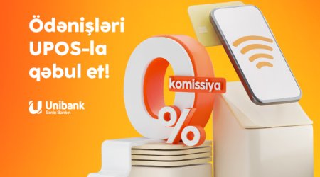 Unibank UPOS xidmətini biznes sahibləri üçün komissiyasız etdi