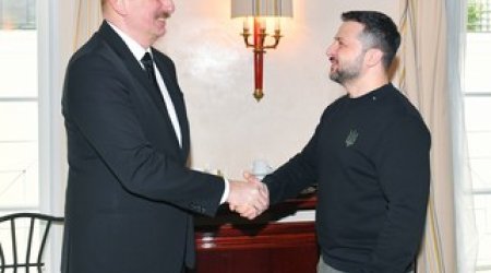 Президенты Азербайджана и Украины встретились в Мюнхене - Обновлено