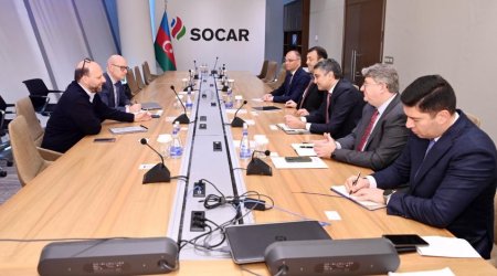 SOCAR и AD Ports Group обсудили сотрудничество по логистике нефти