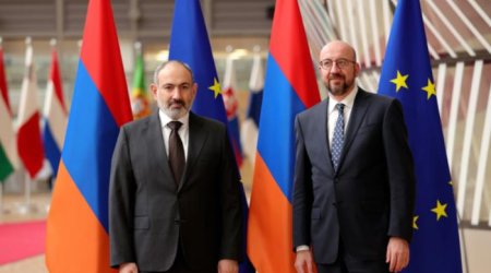 Şarl Mişel və Paşinyan Ermənistan-Azərbaycan normallaşma prosesini müzakirə edib